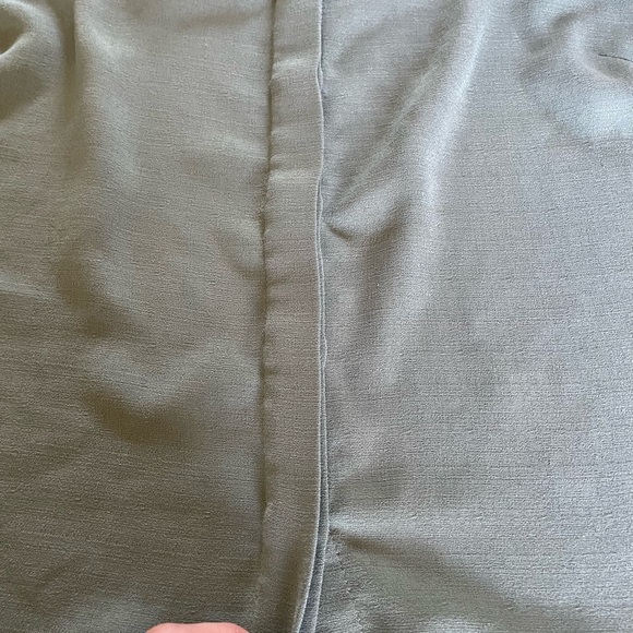 Milano Green Polo Collar Button Down sleeveless blouse women’s medium - Picture 5 of 8